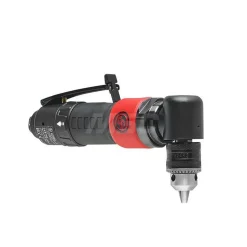 Air Drill: 3/8" Keyed Chuck, Reversible