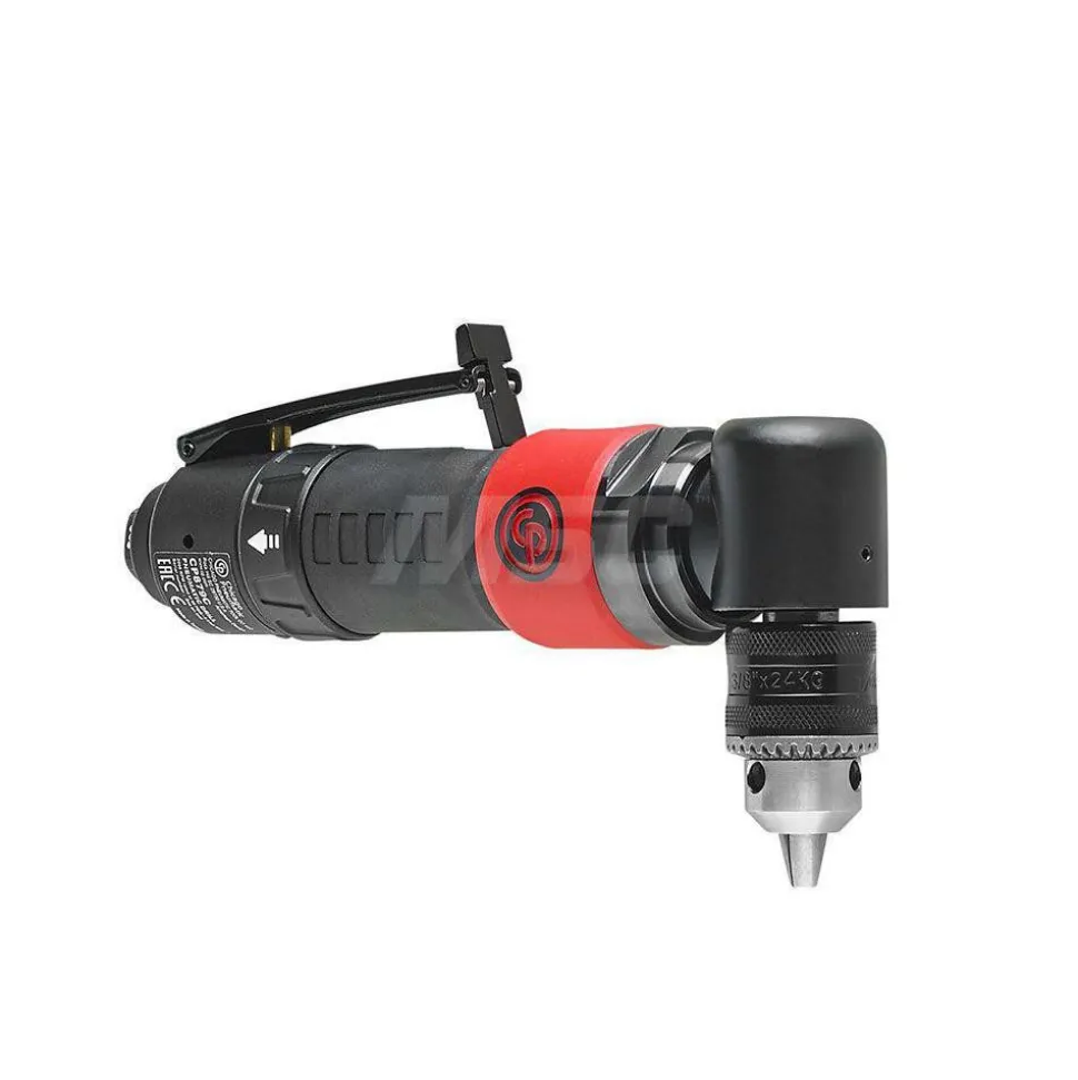 Air Drill: 3/8" Keyed Chuck, Reversible