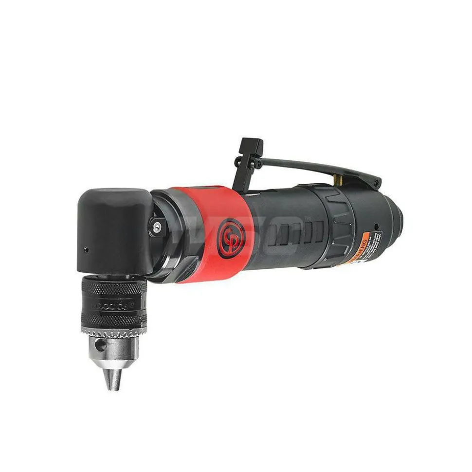 Air Drill: 3/8" Keyed Chuck, Reversible