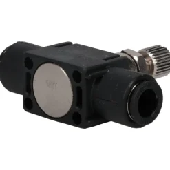 Air Flow Control Valve: In-Line, Tube, 5/16" Tube OD, 145 Max psi