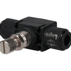 Air Flow Control Valve: In-Line, Tube, 5/16
