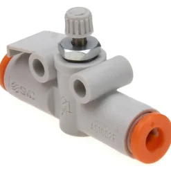 Air Flow Control Valve: In-Line, Tube, 5/32" Tube OD