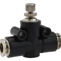 Air Flow Control Valve: In-Line, 1/4" Tube OD
