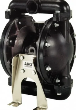 Air Operated Diaphragm Pump: 1" NPT, Aluminum Housing