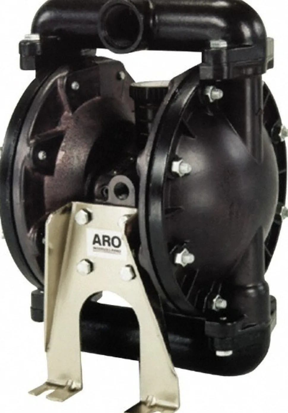 Air Operated Diaphragm Pump: 1" NPT, Aluminum Housing