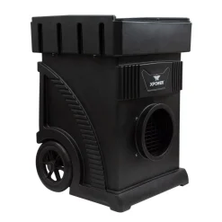 Air Purifier: 2000 CFM, HEPA, Black, 38.8000" High, 27.0000" Wide