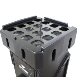 Air Purifier: 2000 CFM, HEPA, Black, 38.8000" High, 27.0000" Wide