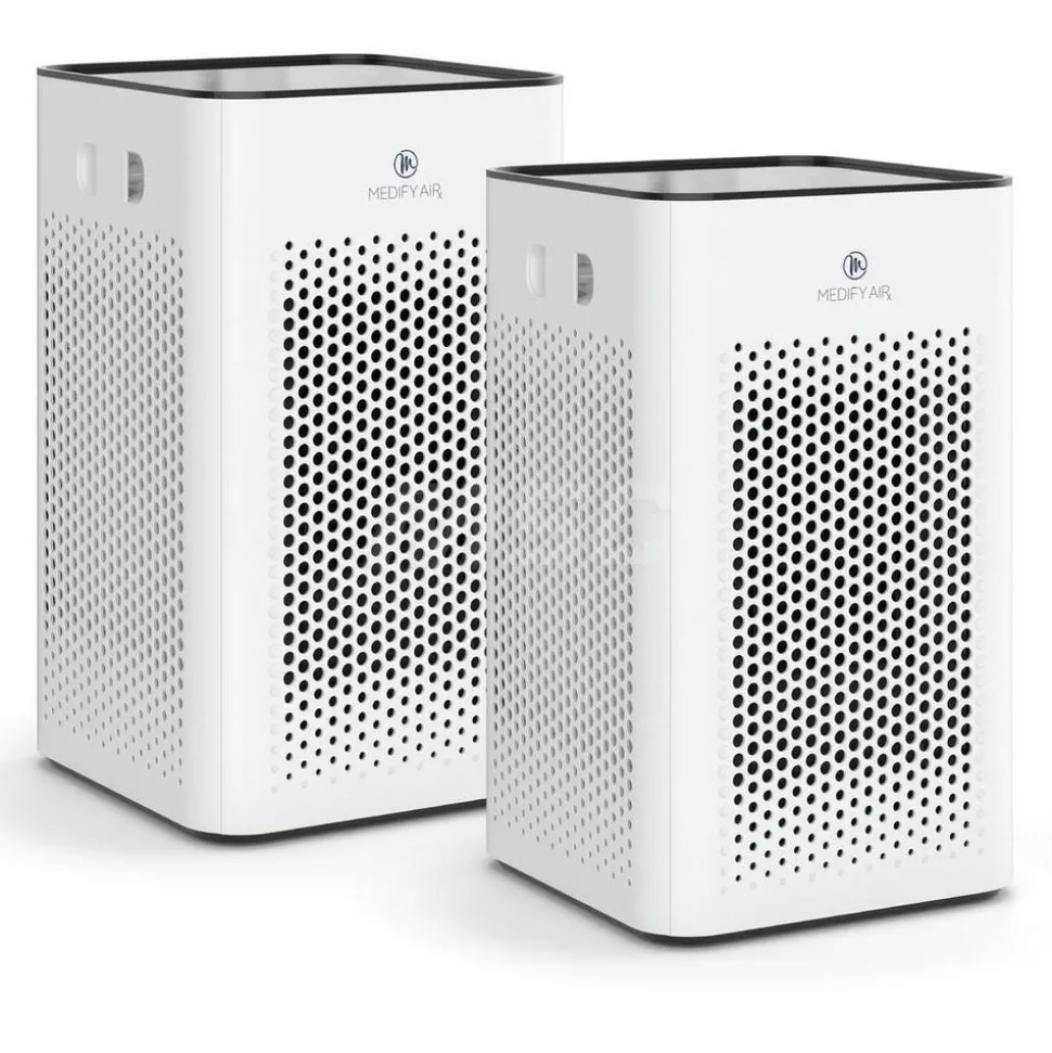 Air Purifier: H13 HEPA, White, 28.8000" High, 13.0000" Wide