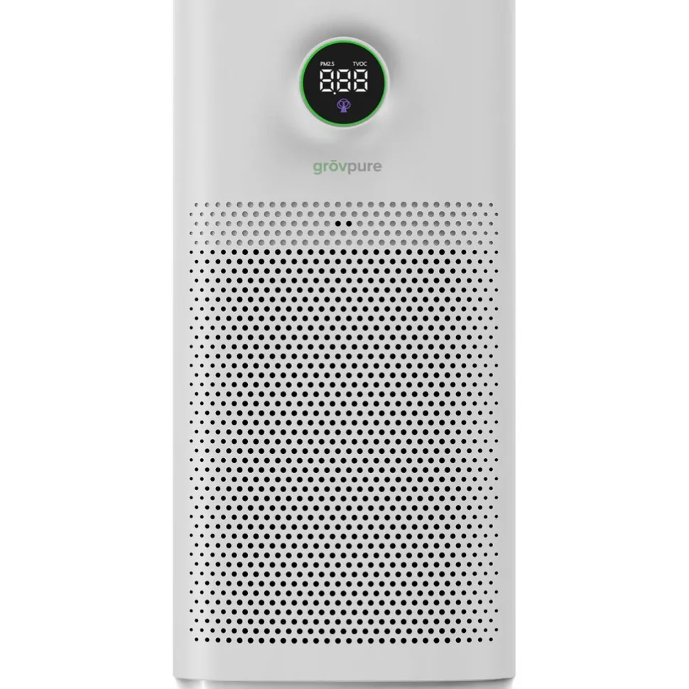 Air Purifier: White, 21.0000" High, 10.0000" Wide