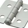 Aluminum Door Hinge: 2" Wide, 0.078" Thick, 4 Mounting Holes