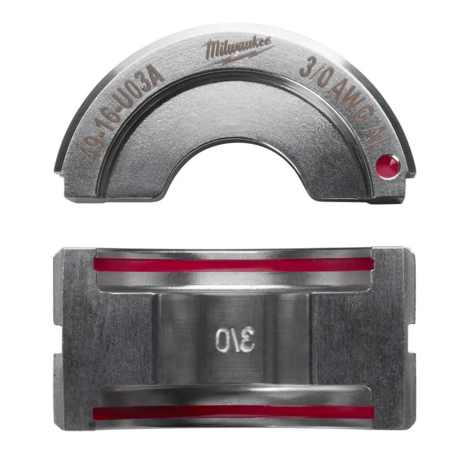3/0 Aluminum U Style Die
