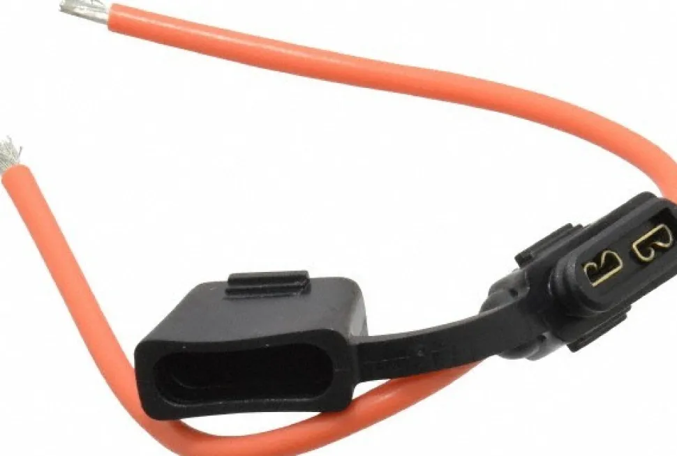 30 Amp AF Black Automotive Fuse Holder