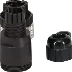 4 Amp, Female Straight Field Attachable Connector Sensor and Receptacle