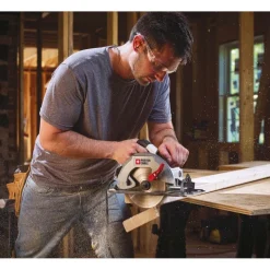 15 Amps, 7-1/4" Blade Dia, 5,500 RPM, Electric Circular Saw