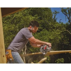 15 Amps, 7-1/4" Blade Dia, 5,500 RPM, Electric Circular Saw