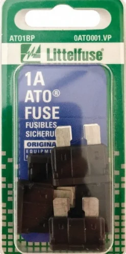 1 Amp, 32 VAC/VDC, Automotive Fuse