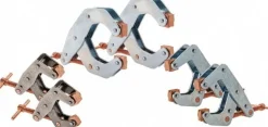 1", 2" and 4-1/2" 6 Piece C-Clamp Set