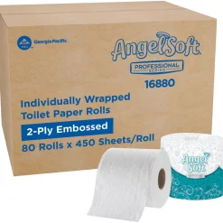 Angel Soft Professional Series Premium 2-Ply Embossed Toilet Paper