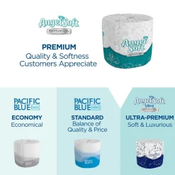 Angel Soft Professional Series Premium 2-Ply Embossed Toilet Paper