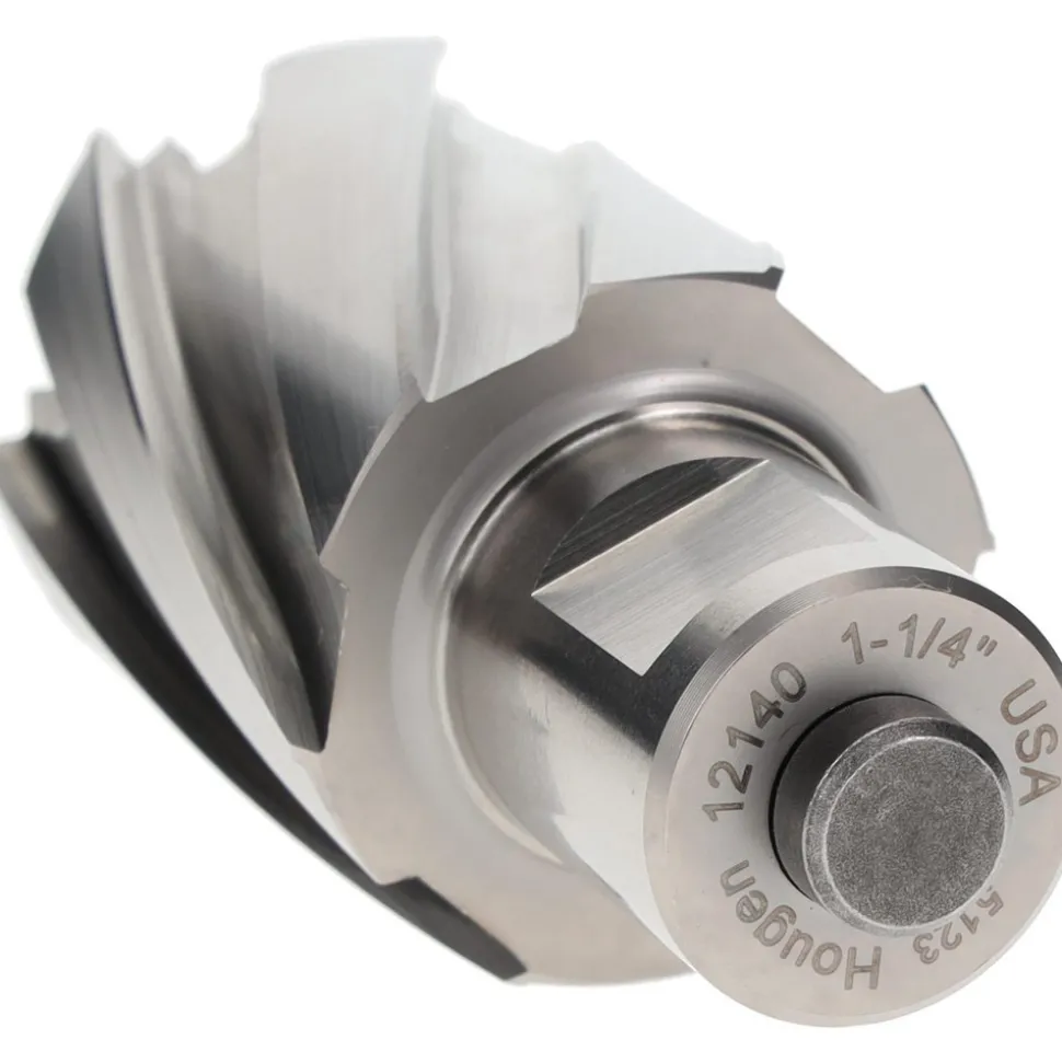 Annular Cutter: 1-1/4" Dia, 1" Depth of Cut, High Speed Steel