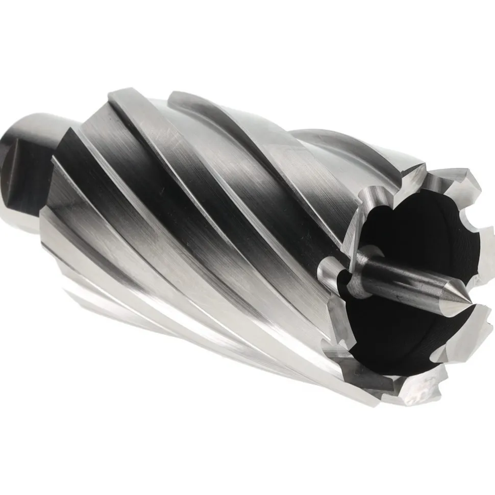 Annular Cutter: 1-7/16" Dia, 2" Depth of Cut, High Speed Steel