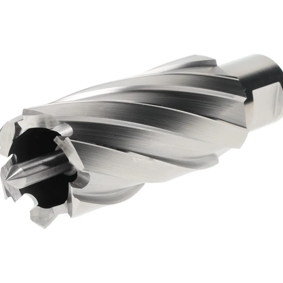 Annular Cutter: 1-1/8" Dia, 2" Depth of Cut, High Speed Steel
