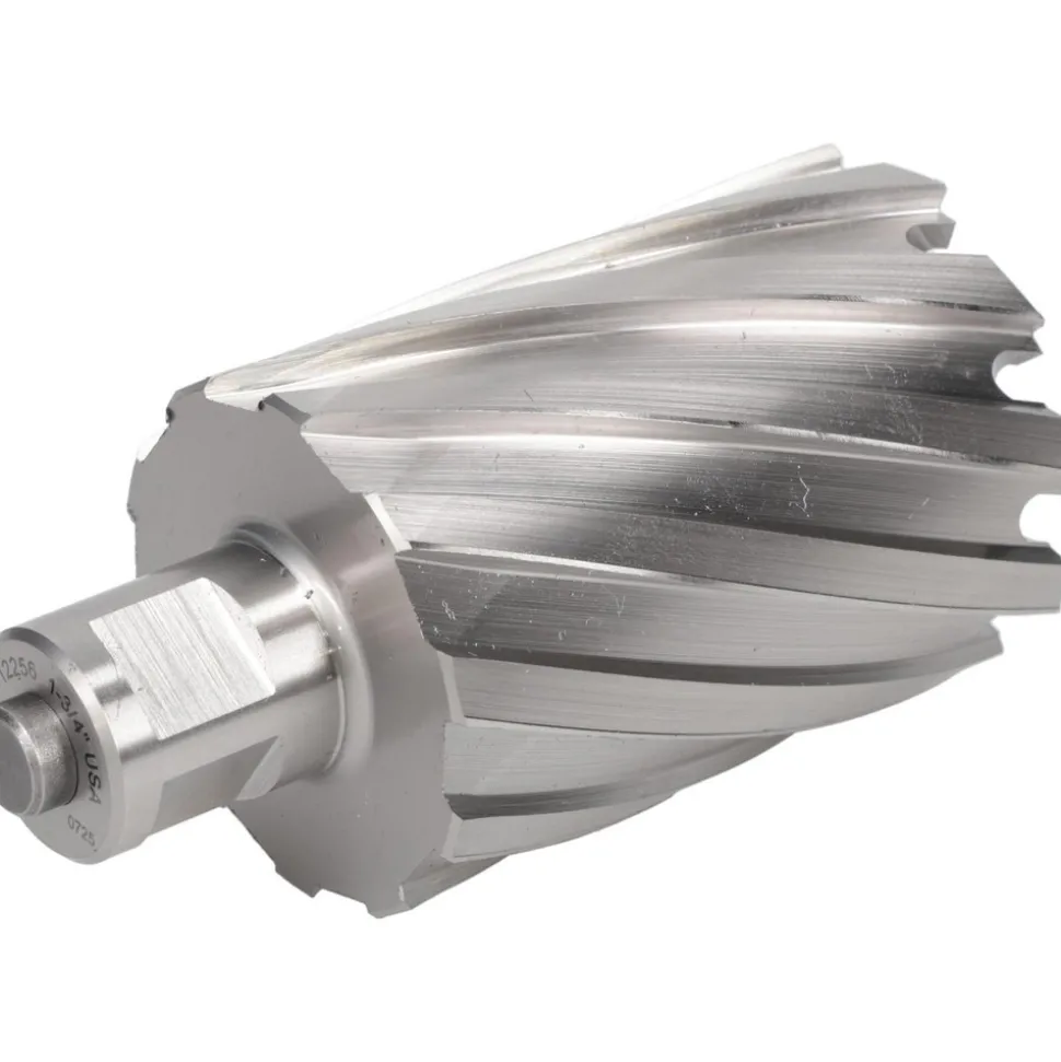 Annular Cutter: 1-3/4" Dia, 2" Depth of Cut, High Speed Steel
