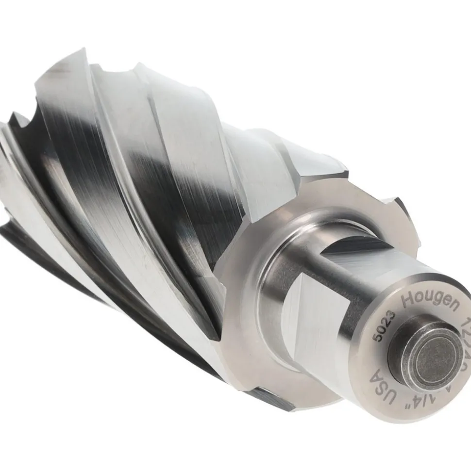 Annular Cutter: 1-1/4" Dia, 2" Depth of Cut, High Speed Steel