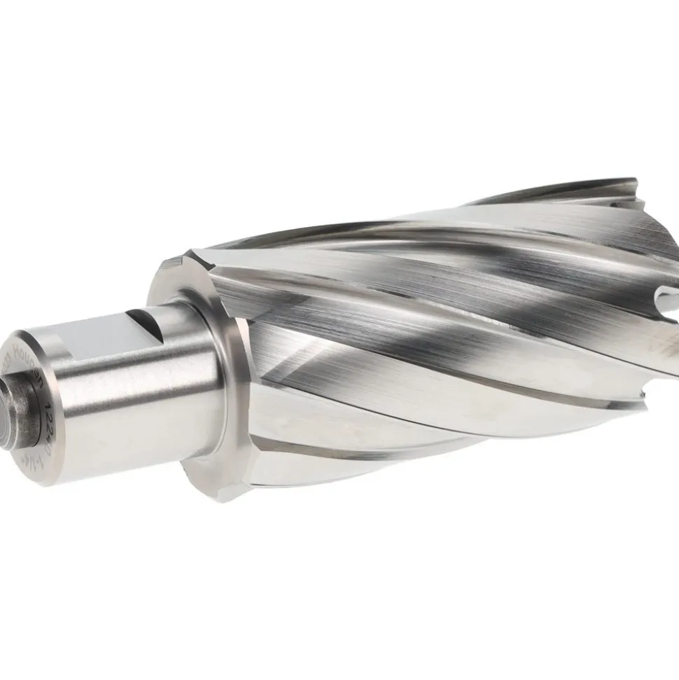 Annular Cutter: 1-1/4" Dia, 2" Depth of Cut, High Speed Steel
