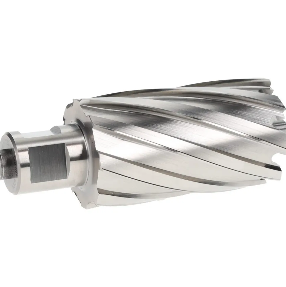 Annular Cutter: 1-3/8" Dia, 2" Depth of Cut, High Speed Steel