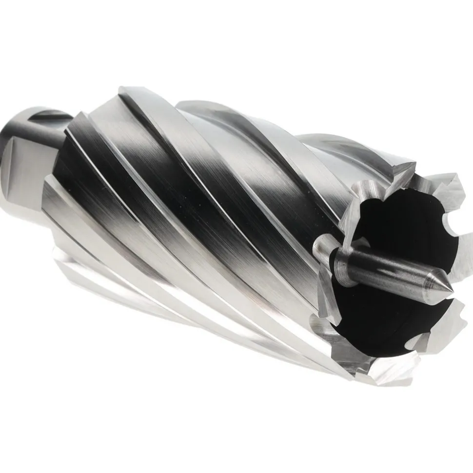 Annular Cutter: 1-3/8" Dia, 2" Depth of Cut, High Speed Steel