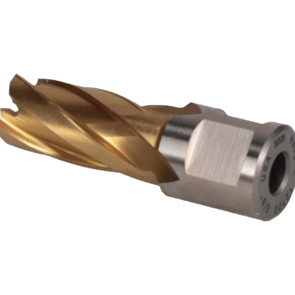 Annular Cutter: 5/8" Dia, 1" Depth of Cut, High Speed Steel