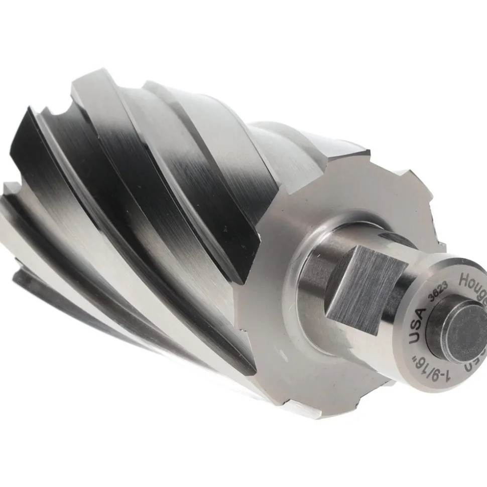 Annular Cutter: 1-9/16" Dia, 2" Depth of Cut, High Speed Steel