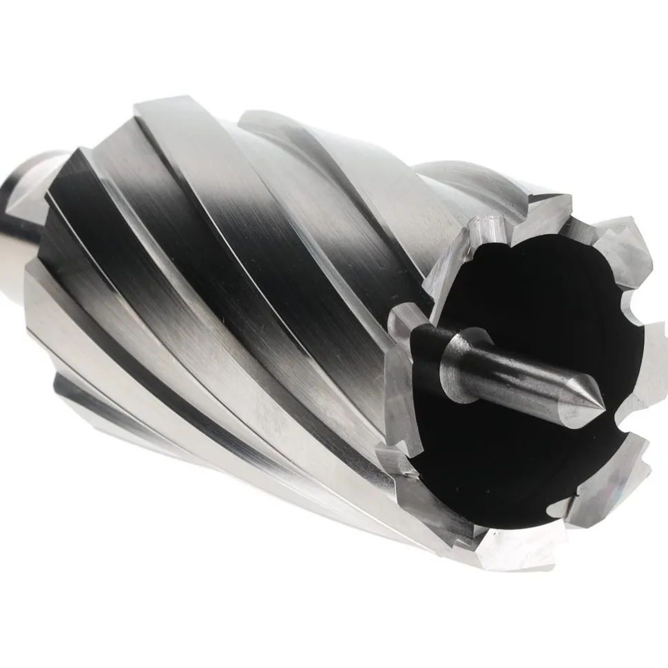 Annular Cutter: 1-9/16" Dia, 2" Depth of Cut, High Speed Steel