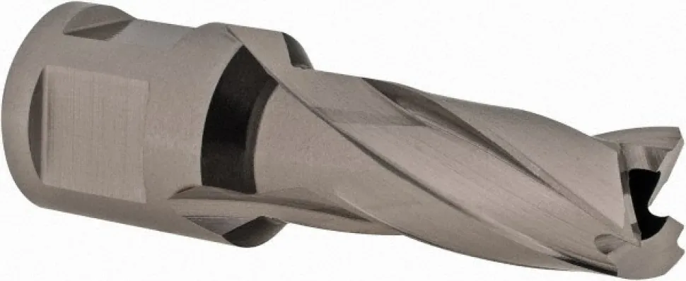 Annular Cutter: 17/32" Dia, 1" Depth of Cut, High Speed Steel