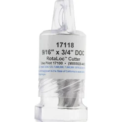 Annular Cutter: 9/16" Dia, 3/4" Depth of Cut, Cobalt