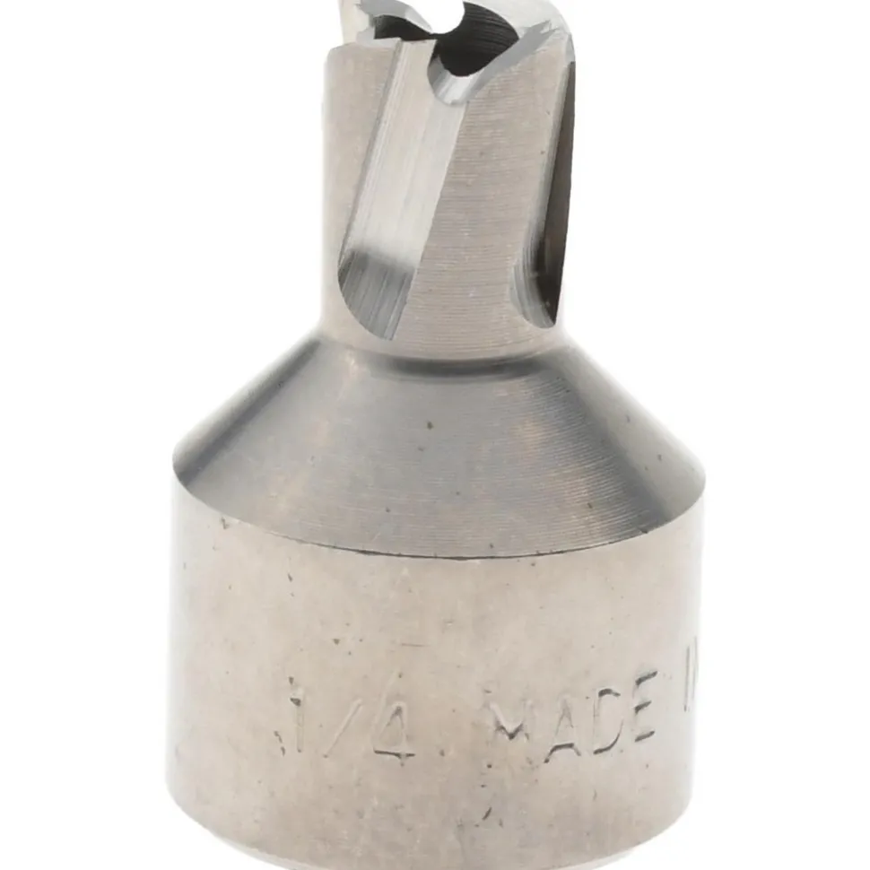 Annular Cutter: 1/4" Dia, 1/4" Depth of Cut, High Speed Steel