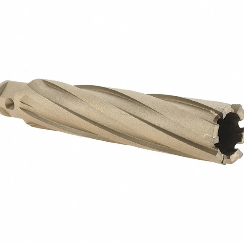 Annular Cutter: 1" Dia, 4" Depth of Cut, Carbide Tipped