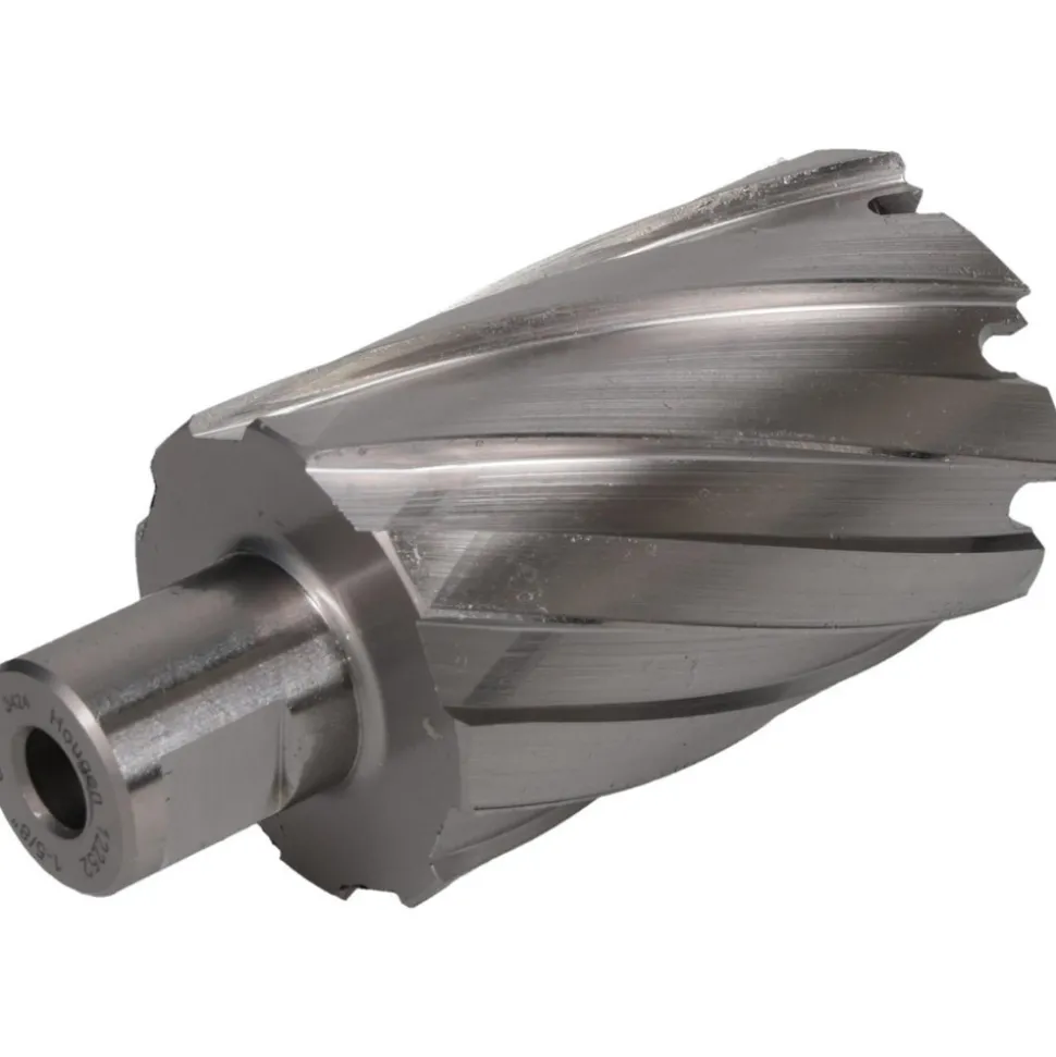 Annular Cutter: 1-5/8" Dia, 2" Depth of Cut, High Speed Steel