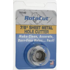 Annular Cutter: 7/8" Dia, 1/2" Depth of Cut, High Speed Steel