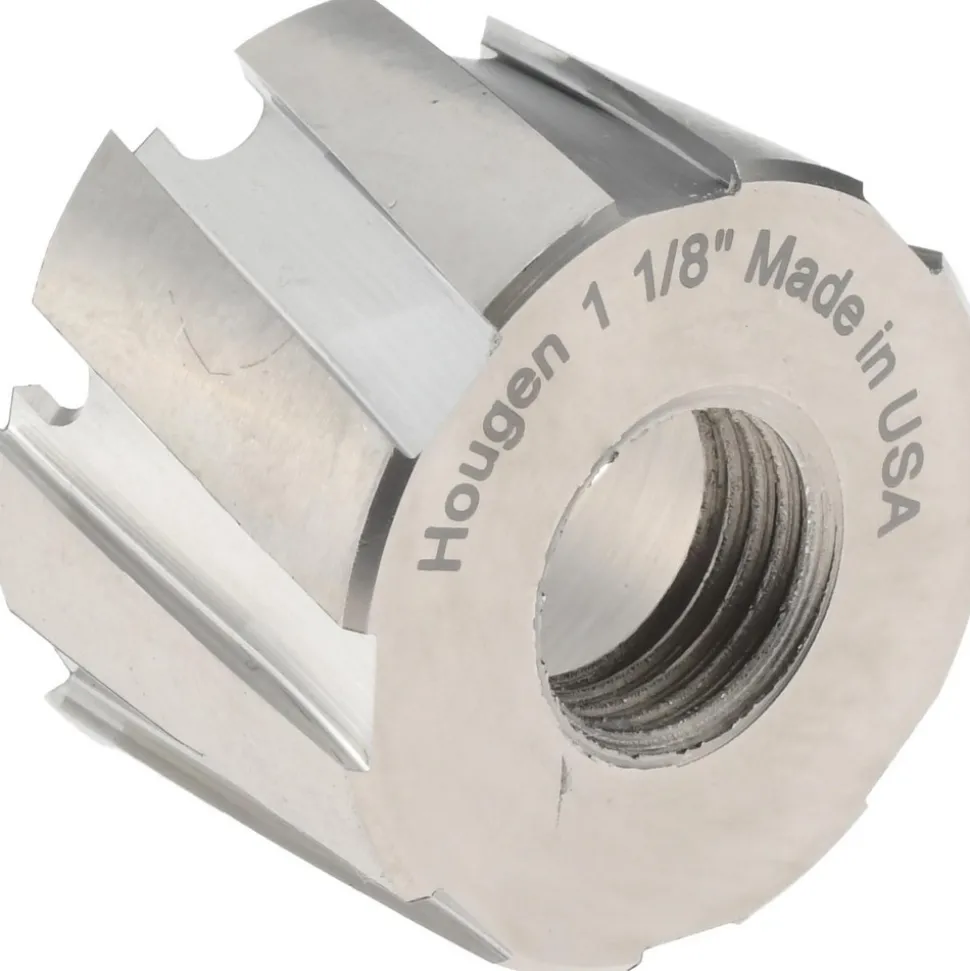Annular Cutter: 1-1/8" Dia, 1/2" Depth of Cut, High Speed Steel