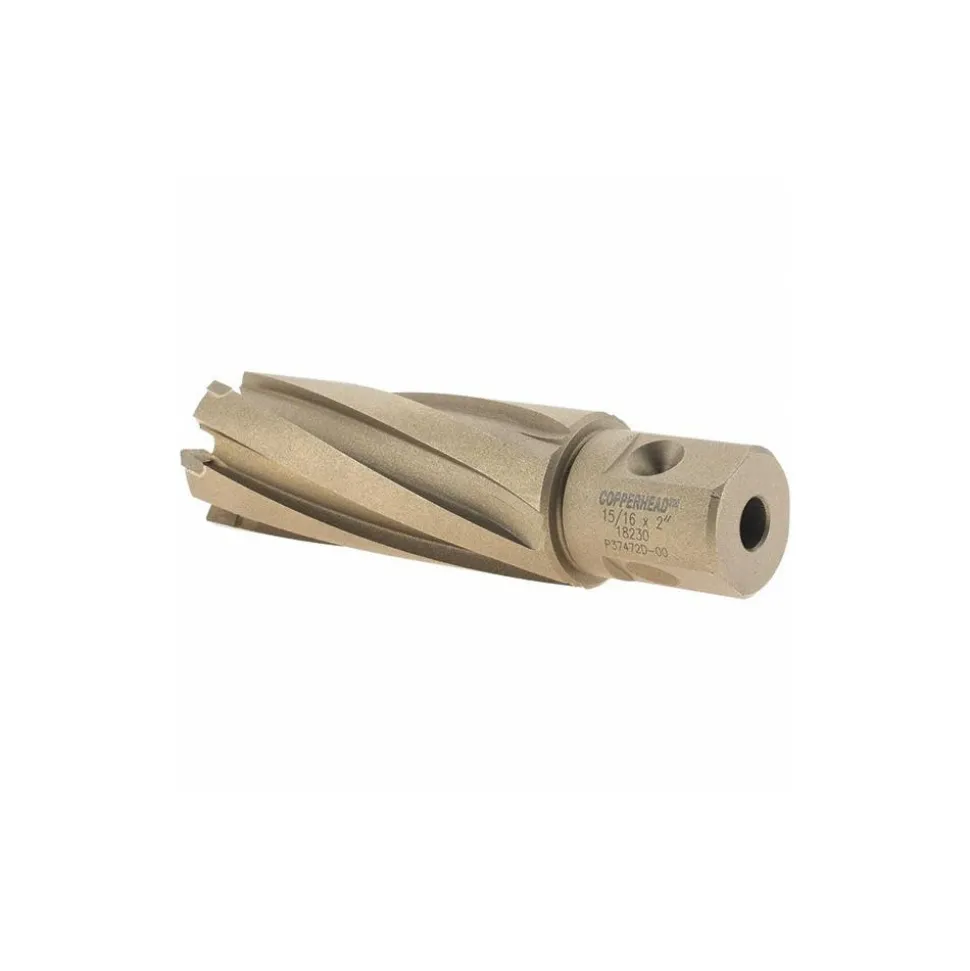 Annular Cutter: 15/16" Dia, 2" Depth of Cut, Carbide Tipped