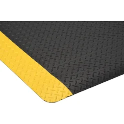 Anti-Fatigue Mat: 5' x 3' x 9/16", Vinyl, Beveled Edge, Heavy Duty