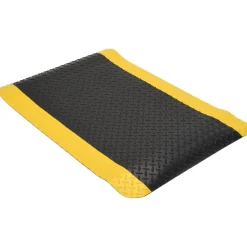 Anti-Fatigue Mat: 3' x 24" x 9/16", Vinyl, Beveled Edge, Heavy Duty
