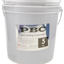 Anti-Scale Compounds: Container Size (Lb.): 5.00; Container Type: Pail (Re-Sealable); Type: Anti-Scale