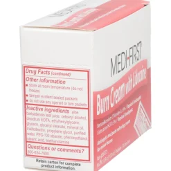 Antiseptics, Ointments & Creams: Product Type: Burn Relief; Form: Cream; Container Type: Box