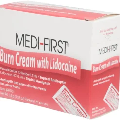 Antiseptics, Ointments & Creams: Product Type: Burn Relief; Form: Cream; Container Type: Box