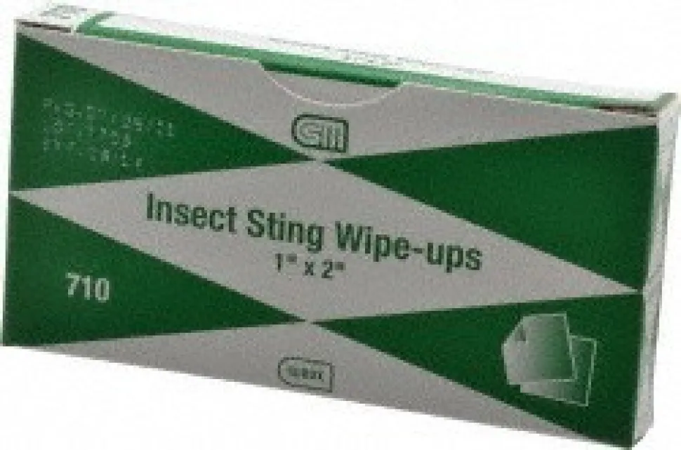 Antiseptics, Ointments & Creams: Product Type: Pain Relief; Form: Wipe; Container Type: Packet