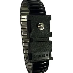 Anti-Static Wrist Strap: Size Adjustable, Metal, Non-Disposable