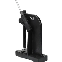 Arbor Press: 1-1/4" Ram, 6-1/4" Throat Depth, 3 Ton Pressure, 12" Stroke, 17-1/2" Max Work Height